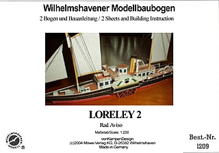 Plan Steamer Loreley-2 - WILHELMS